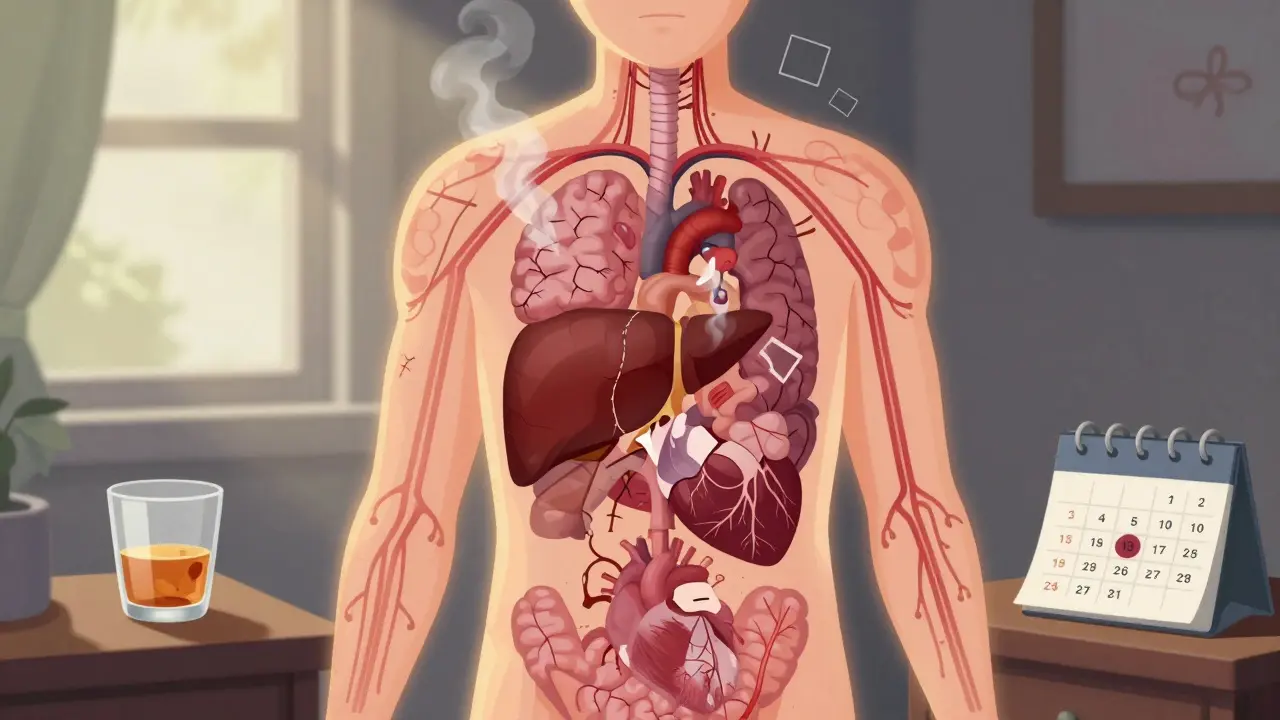 Chronic Alcohol Use Disorder: Health Risks and Treatment Options