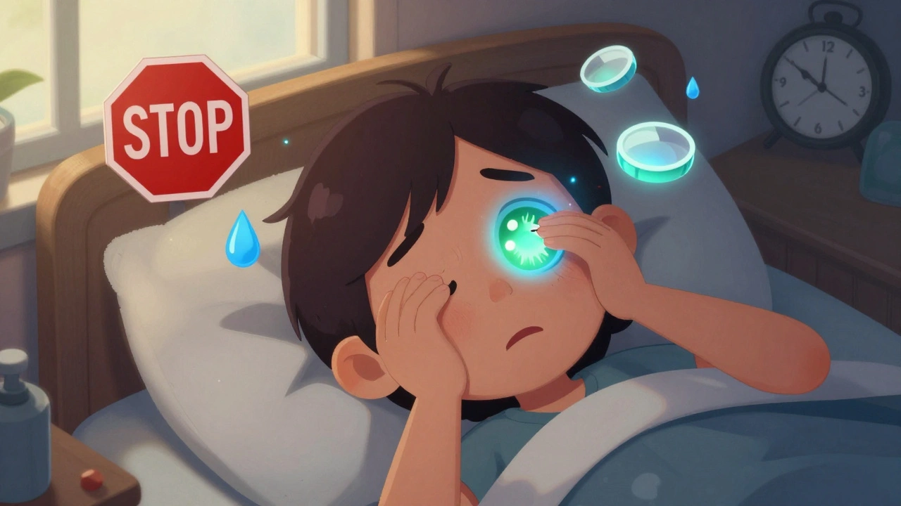 Corneal Ulcers: Contact Lens Risks and Urgent Care