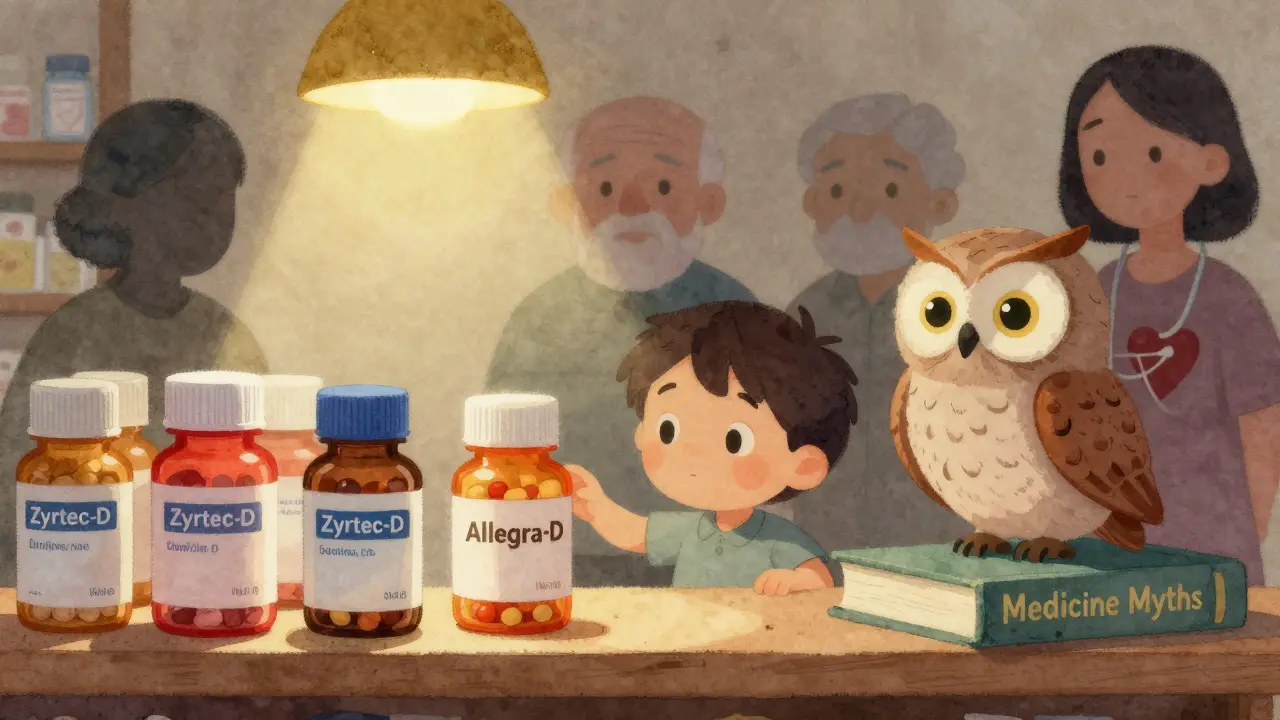 Decongestants with Antihistamines: What You Need to Know About Safety Risks