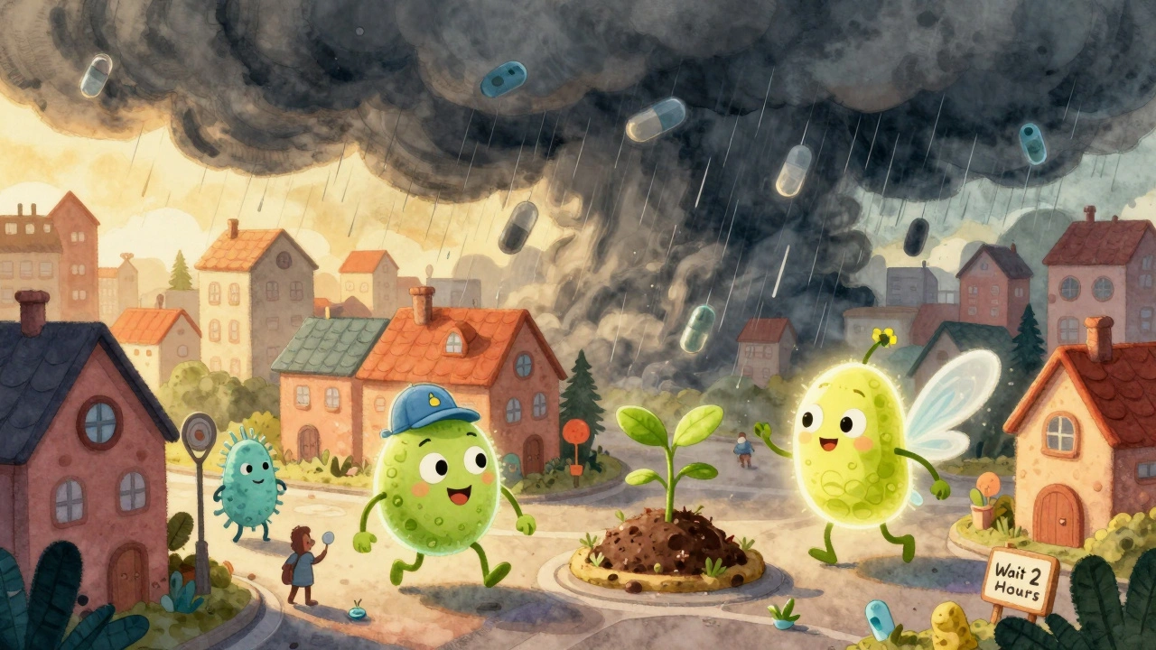 Probiotics with Antibiotics: Best Timing to Reduce Side Effects