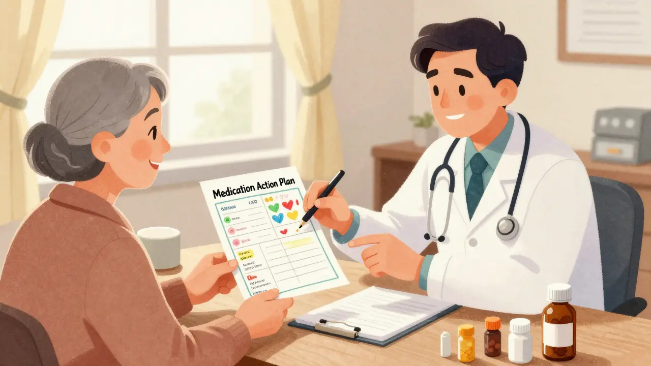 How to Use a Medication Action Plan Template During Healthcare Visits