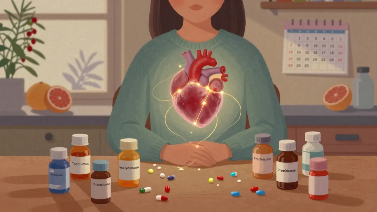 Organ Transplant Recipients: Immunosuppressant Drug Interactions and Side Effects