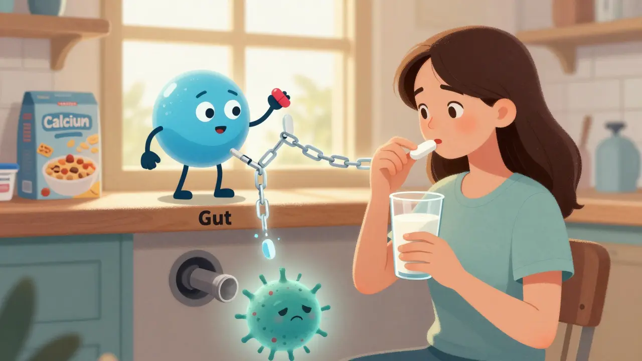 Dairy Products and Antibiotic Absorption: Timing Matters